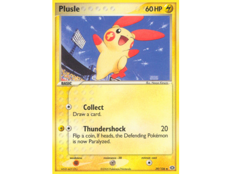 Plusle (Reverse Holo)