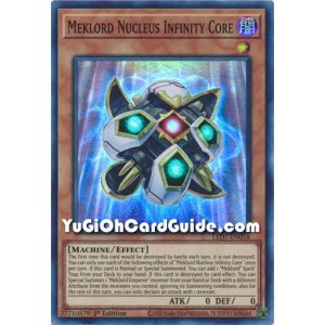 Meklord Nucleus Infinity Core (Super Rare)