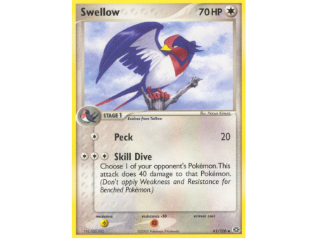Swellow (Reverse Holo)