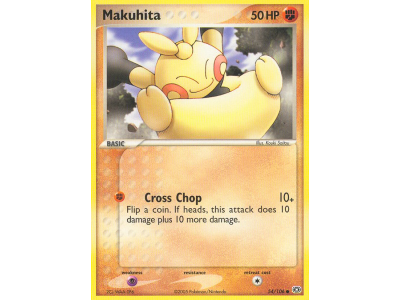 Makuhita (Reverse Holo)