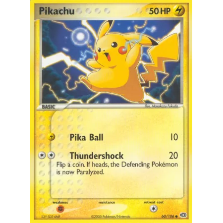 Pikachu (Reverse Holo)