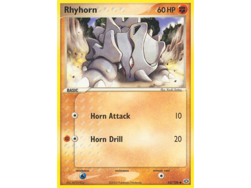 Rhyhorn (Reverse Holo)