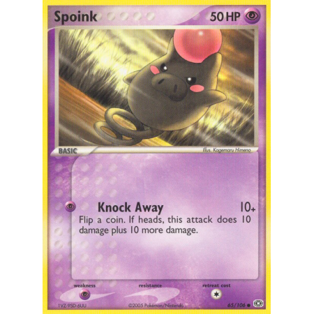 Spoink (Reverse Holo)