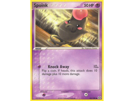 Spoink (Reverse Holo)