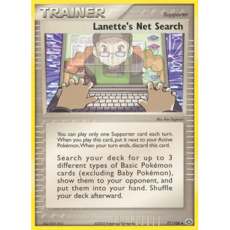 Lanette's Net Search (Reverse Holo)