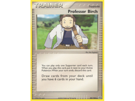 Professor Birch (Reverse Holo)