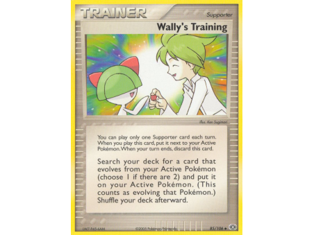 Wally's Training