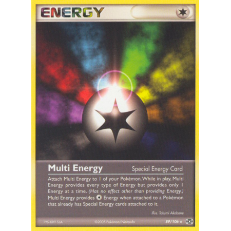 Multi Energy (Reverse Holo)
