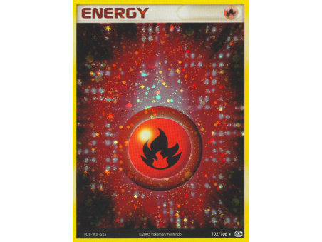 Fire Energy (Reverse Holo)