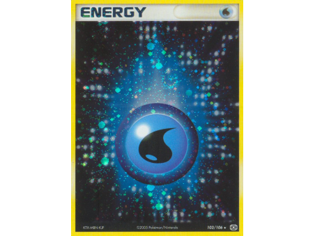 Water Energy (Reverse Holo)