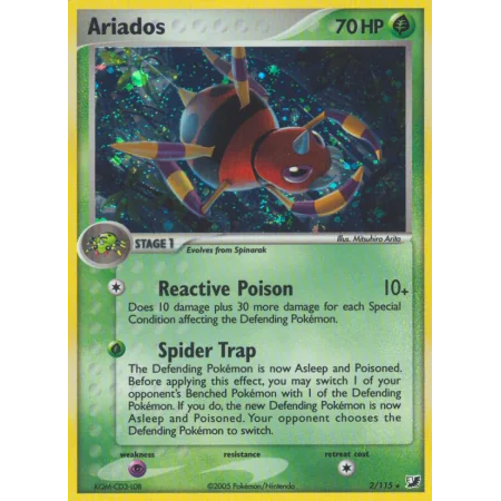 Ariados (Reverse Holo)