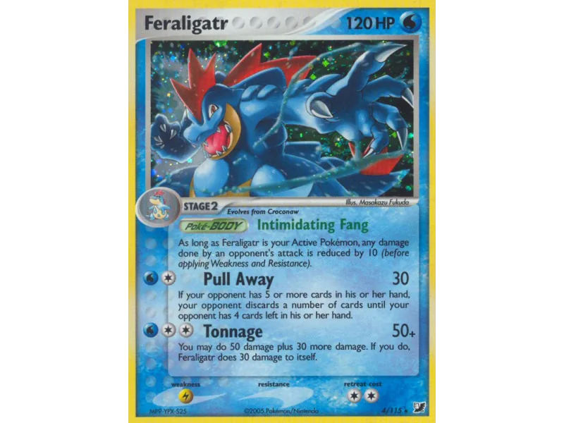 Feraligatr (Reverse Holo)