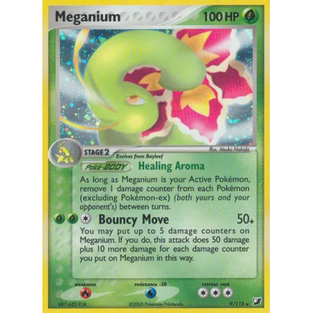 Meganium (Reverse Holo)