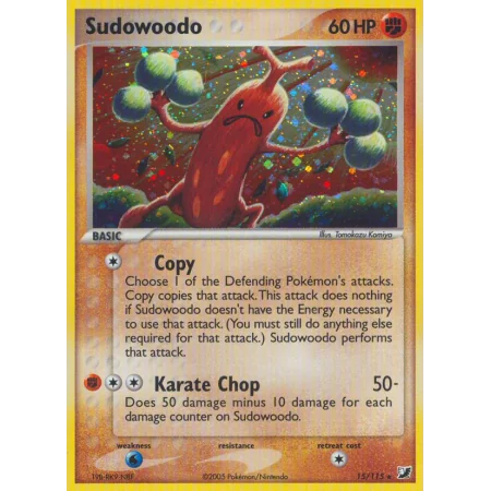 Sudowoodo (Reverse Holo)