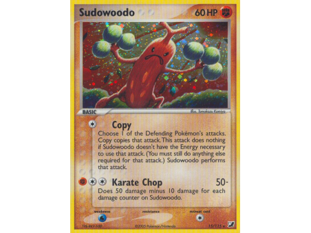 Sudowoodo (Reverse Holo)