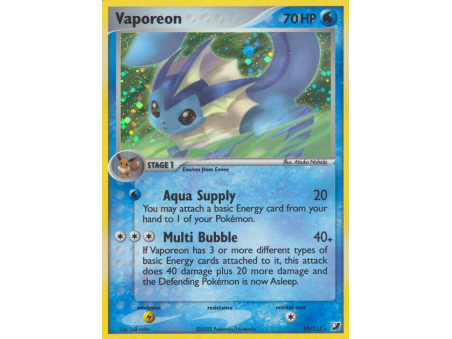 Vaporeon (Reverse Holo)