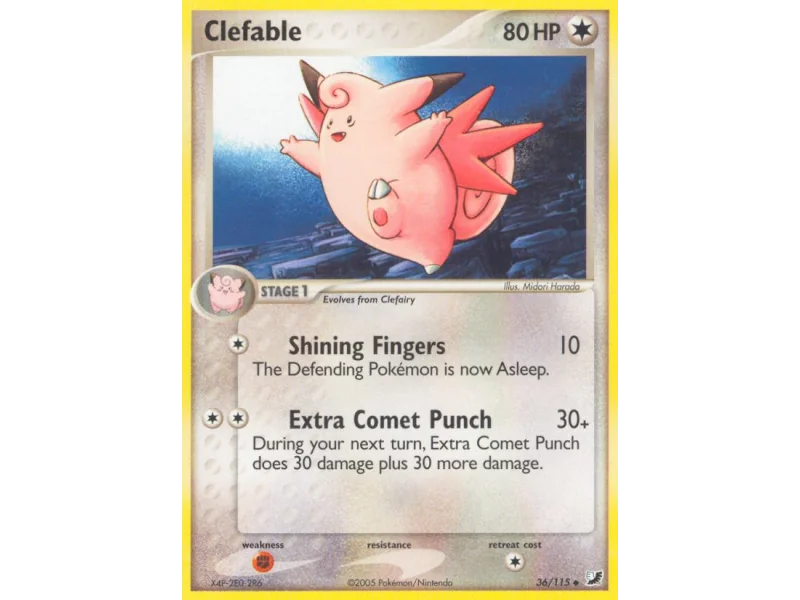 Clefable (Reverse Holo)