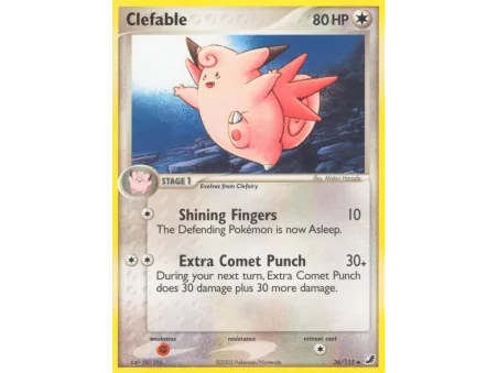 Clefable (Reverse Holo)