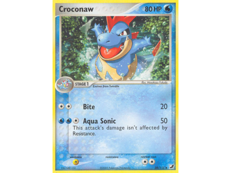 Croconaw (Reverse Holo)
