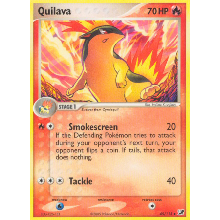 Quilava (Reverse Holo)