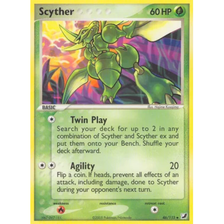 Scyther (Reverse Holo)