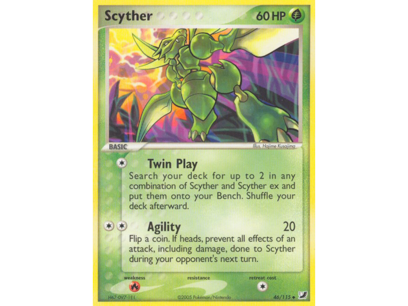 Scyther (Reverse Holo)