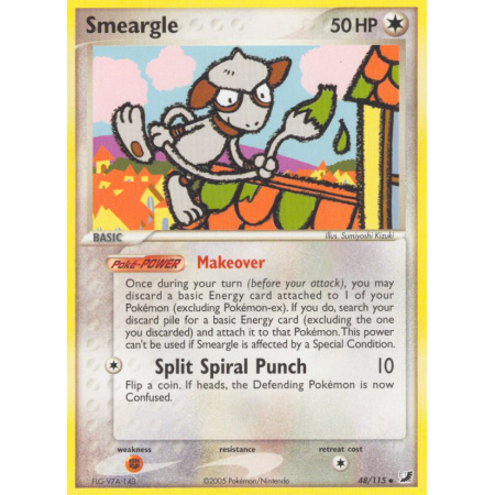 Smeargle (Reverse Holo)
