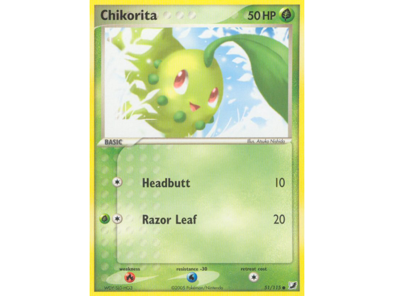 Chikorita (Reverse Holo)