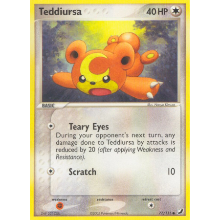 Teddiursa (Reverse Holo)