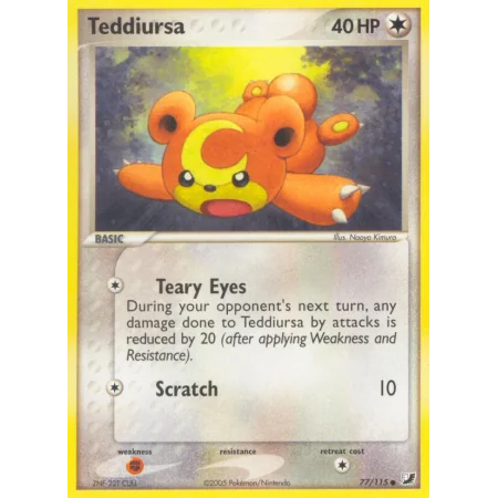 Teddiursa (Reverse Holo)