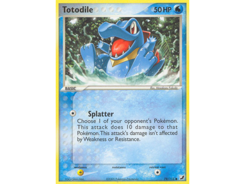 Totodile (Reverse Holo)