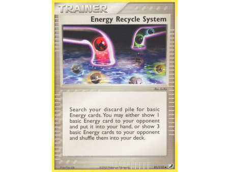 Energy Recycle System (Reverse Holo)