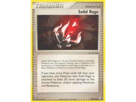 Solid Rage (Reverse Holo)