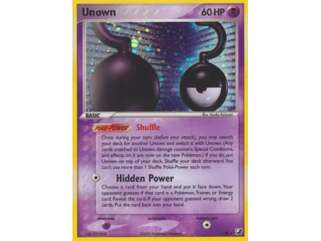 Unown (Reverse Holo)