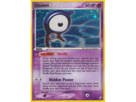Unown (Reverse Holo)