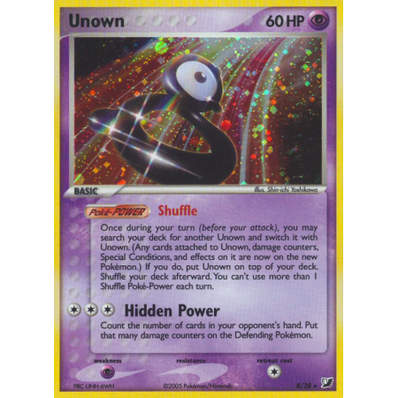 Unown (Reverse Holo)