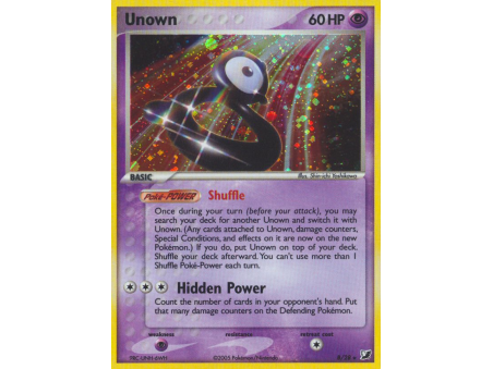 Unown (Reverse Holo)