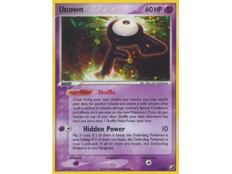 Unown (Reverse Holo)