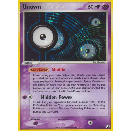 Unown (Reverse Holo)