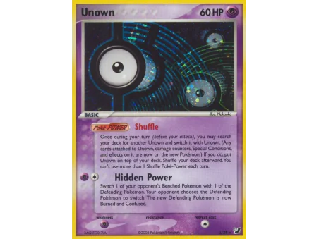 Unown (Reverse Holo)