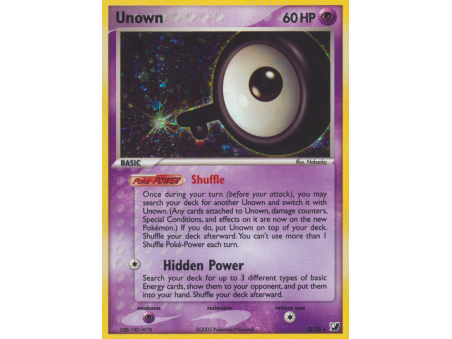 Unown (Reverse Holo)