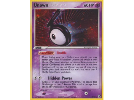 Unown (Reverse Holo)