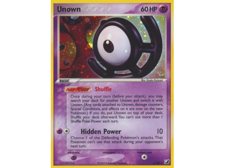Unown (Reverse Holo)
