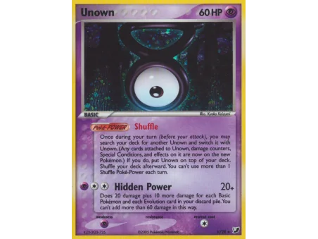 Unown (Reverse Holo)