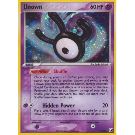 Unown (Reverse Holo)