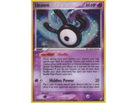 Unown (Reverse Holo)