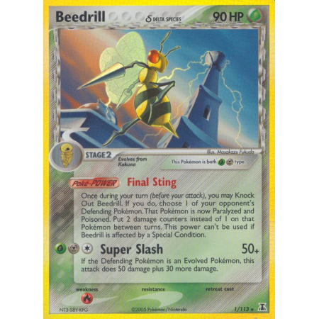 Beedrill δ (Holo)