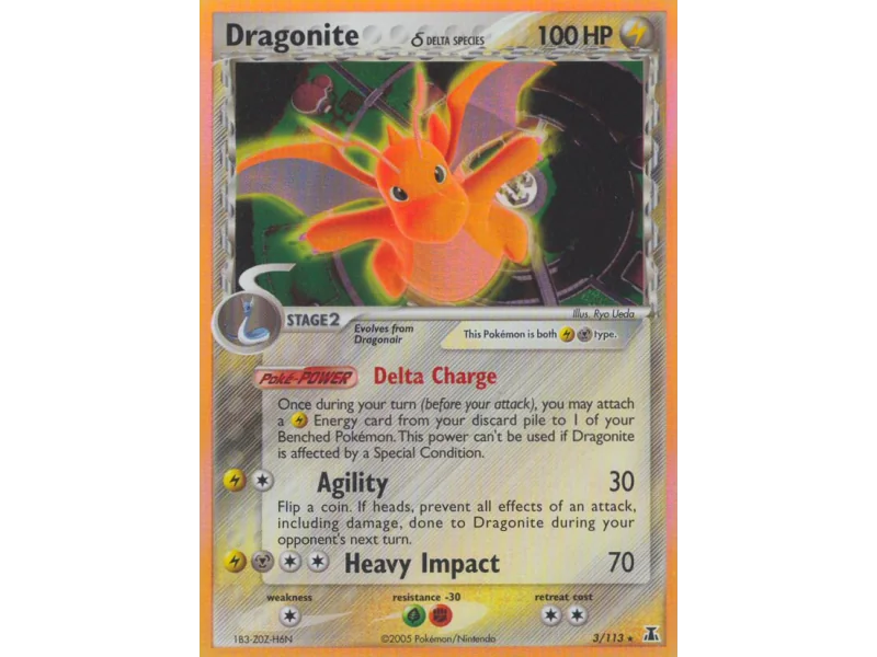 Dragonite δ (Reverse Holo)