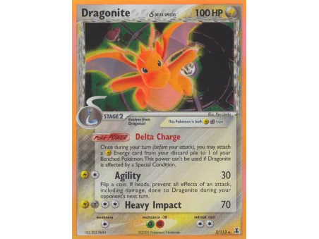 Dragonite δ (Reverse Holo)