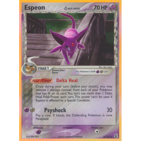 Espeon δ (Holo)